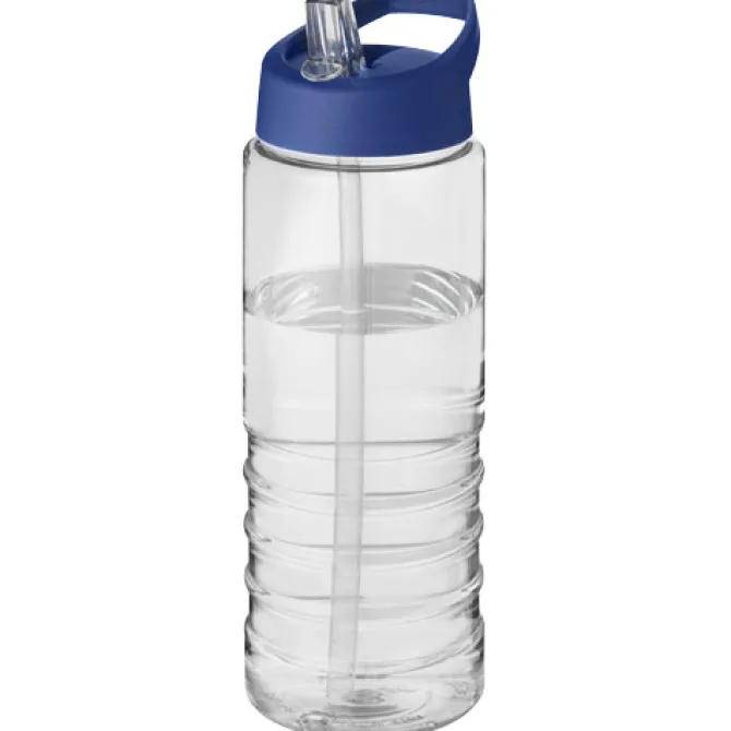 Bidon H2O Treble o pojemności 750 ml z wieczkiem z dzióbkiem / Przezroczysty 21087706