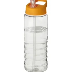 Bidon H2O Treble o pojemności 750 ml z wieczkiem z dzióbkiem / Przezroczysty 21087709