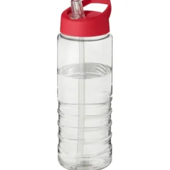 Bidon H2O Treble o pojemności 750 ml z wieczkiem z dzióbkiem / Przezroczysty 21087712
