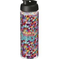 Bidon H2O Vibe o pojemności 850 ml z otwieranym wieczkiem / Przezroczysty 21009406