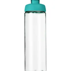Bidon H2O Vibe o pojemności 850 ml z otwieranym wieczkiem / Niebieski 21009412