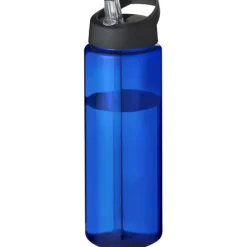 Bidon H2O Vibe o pojemności 850 ml z wieczkiem z dzióbkiem / Niebieski 21009604
