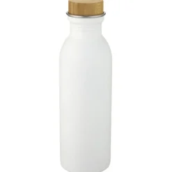 Bidon Kalix o pojemności 650 ml ze stali nierdzewnej / Biały 10067701