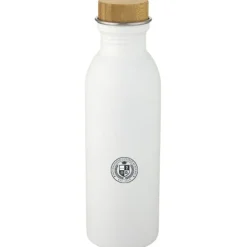 Bidon Kalix o pojemności 650 ml ze stali nierdzewnej / Biały 10067701