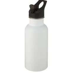 Bidon Lexi ze stali nierdzewnej o pojemności 500 ml / Biały 10069501