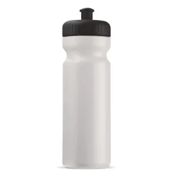 Bidon sportowy BIO 750ml / Biały / czarny LT98860-N0102