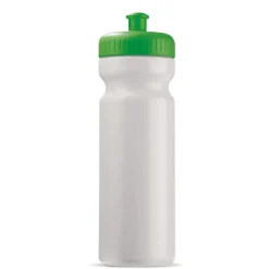 Bidon sportowy BIO 750ml / Biały / zielony LT98860-N0131