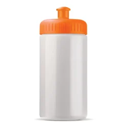 Bidon Sportowy  Bio 500ml podstawowa / Biały / pomarańczowy LT98859-N0126