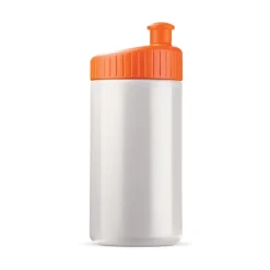 Bidon Sportowy Design 500ml / Biały / czerwony LT98796-N0121