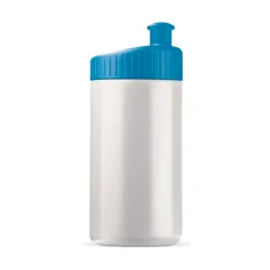 Bidon Sportowy Design 500ml / Biały / jasnoniebieski LT98796-N0112