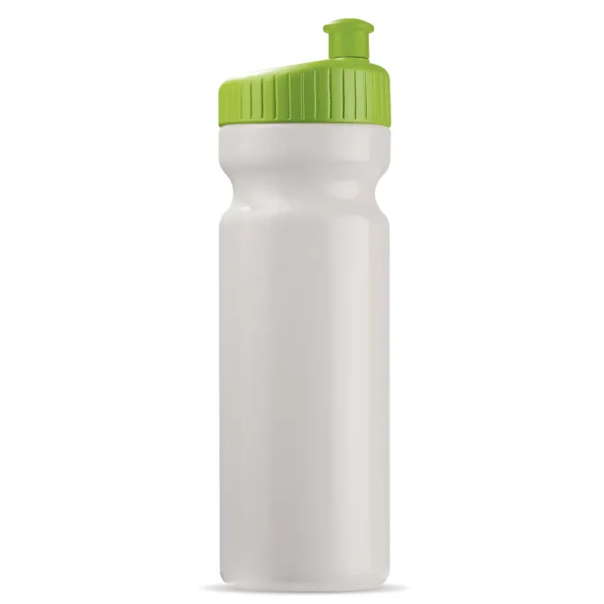 Bidon Sportowy Design 750ml / Biały / jasnozielony LT98798-N0132