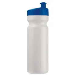 Bidon Sportowy Design 750ml / Biały / ciemnoniebieski LT98798-N0110