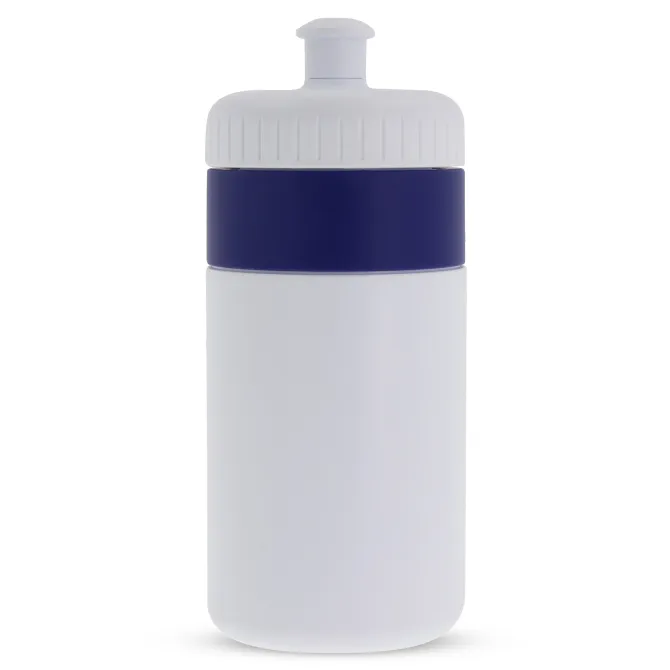 Bidon Sportowy Z Obwódka 500ml / Biały / jasnoniebieski LT98735-N0112