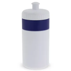 Bidon Sportowy Z Obwódka 500ml / Biały / jasnoniebieski LT98735-N0112