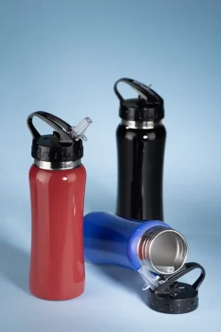 Bidon stalowy PATRO 600 ml / Czarny 16226-02