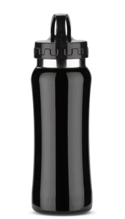 Bidon stalowy PATRO 600 ml / Czarny 16226-02