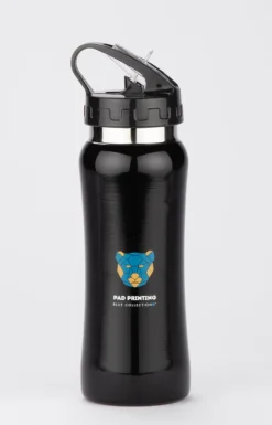 Bidon stalowy PATRO 600 ml / Czarny 16226-02