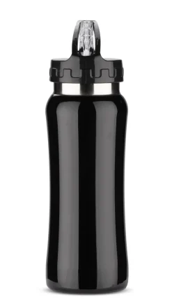 Bidon stalowy PATRO 600 ml / Czarny 16226-02