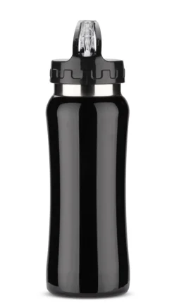 Bidon stalowy PATRO 600 ml / Czarny 16226-02