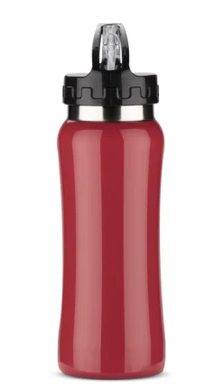 Bidon stalowy PATRO 600 ml / Czerwony 16226-04