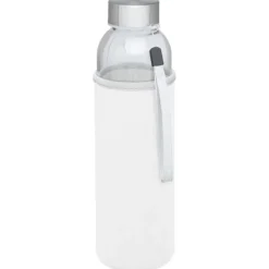 Bidon szklany Bodhi o pojemności 500 ml / Czerwony 10065621