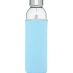 Bidon szklany Bodhi o pojemności 500 ml / Jasnoniebieski 10065650