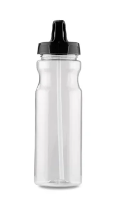 Bidon ze słomką TRANCE 700 ml / Czarny 16216-02