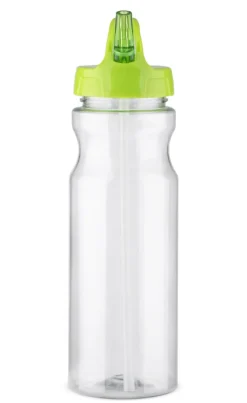 Bidon ze słomką TRANCE 700 ml / Zielony jasny 16216-13