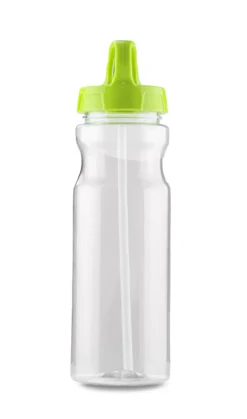 Bidon ze słomką TRANCE 700 ml / Zielony jasny 16216-13