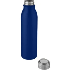 Bidon ze stali nierdzewnej Harper o pojemności 700 ml z metalową pętelką / Średnioniebieski 10067852
