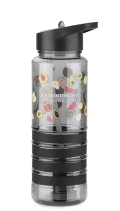 Bidon z filtrem węglowym KIVI 700 ml / Czarny 16212-02