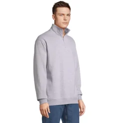 Bluza z kapturem CONRAD / Szary Melanż 2 S04234-GY-XL