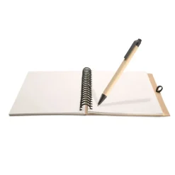 B6 Notes z długopisem / Beżowy KC7012-13
