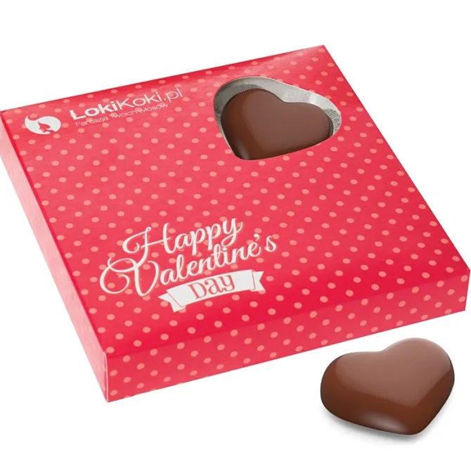 Bombonierka heart box / Druk cyfrowy S0327