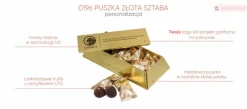 Bombonierka Puszka Złota Sztaba / Wielokolorowy S0196/XM