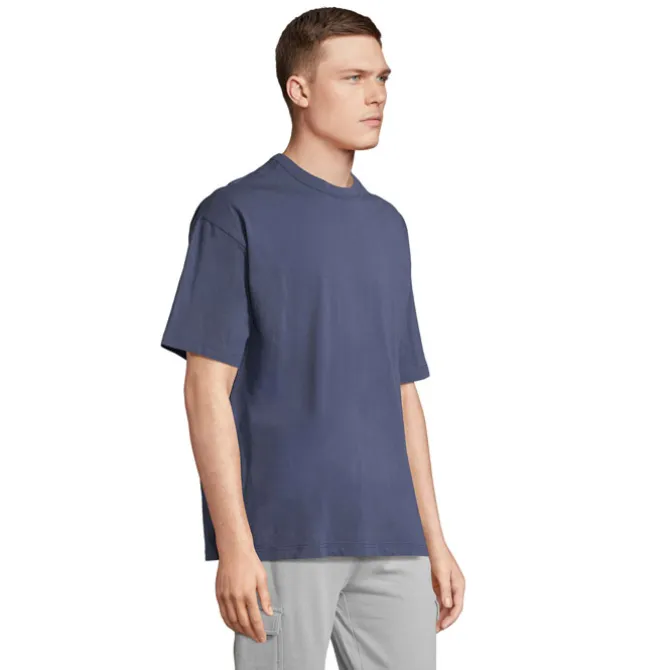 BOXY MEN T-SHIRT OVERSIZE / Denim S03806-DM-L