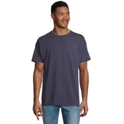 BOXY MEN T-SHIRT OVERSIZE / French Navy S03806-FN-L