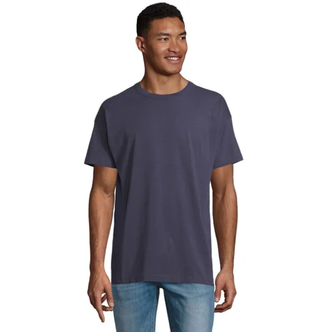 BOXY MEN T-SHIRT OVERSIZE / French Navy S03806-FN-L