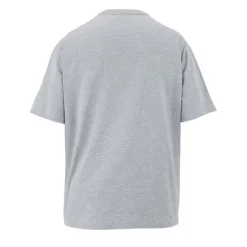 BOXY MEN T-SHIRT OVERSIZE / Jasnoszary Melanż S03806-DH-XXL