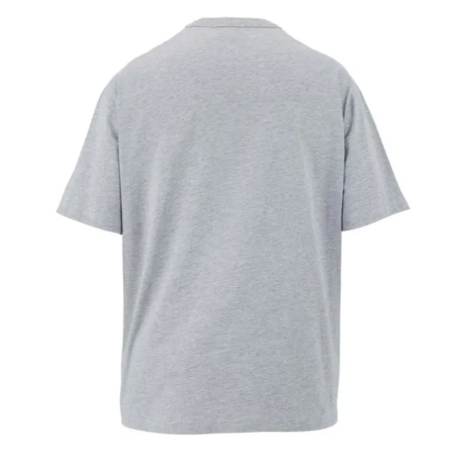 BOXY MEN T-SHIRT OVERSIZE / Jasnoszary Melanż S03806-DH-M