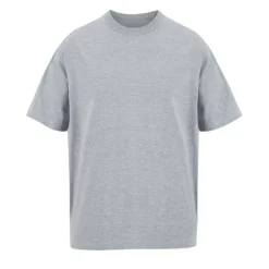 BOXY MEN T-SHIRT OVERSIZE / Jasnoszary Melanż S03806-DH-L