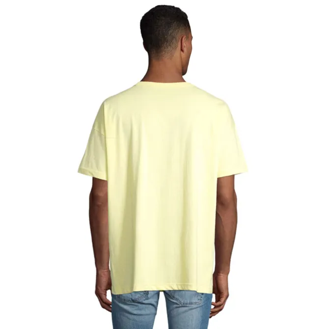 BOXY MEN T-SHIRT OVERSIZE / Jasno Żółty S03806-LY-S