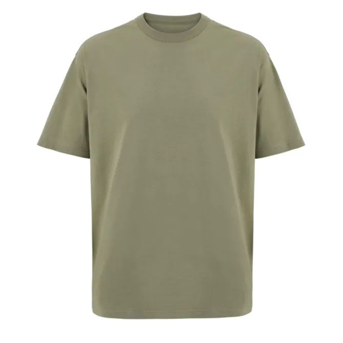 BOXY MEN T-SHIRT OVERSIZE / Khaki S03806-KH-XXL