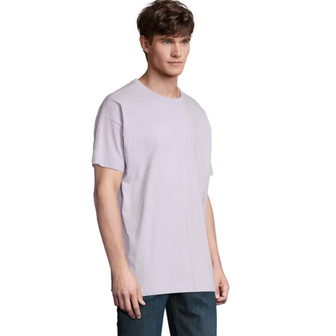 BOXY MEN T-SHIRT OVERSIZE / Lilac S03806-LL-S