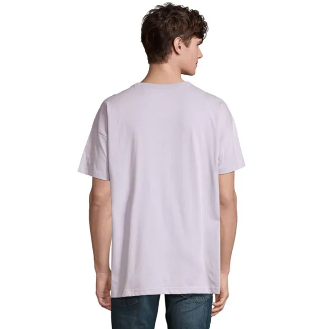 BOXY MEN T-SHIRT OVERSIZE / Lilac S03806-LL-M