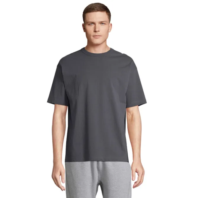 BOXY MEN T-SHIRT OVERSIZE / Mysi Szary S03806-MU-S