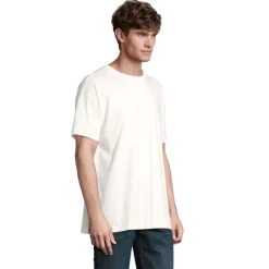 BOXY MEN T-SHIRT OVERSIZE / Off-White S03806-WW-XXL