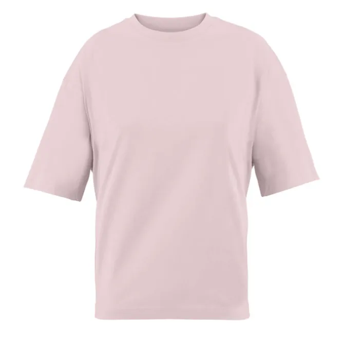 BOXY WOMEN T-SHIRT OVERSIZE / Medium Pink S03807-MP-L
