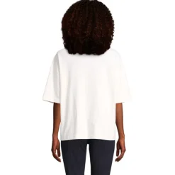 BOXY WOMEN T-SHIRT OVERSIZE / Off-White S03807-WW-M