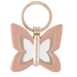 Breloczek na klucze Pontia Pink / Biały CAK037Q